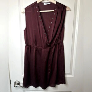 Sheer Burgundy Ricky’s  dress